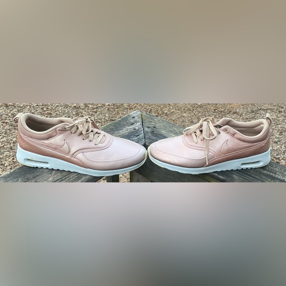 NIKE 861674-902 AIR MAX THEA SE METALLIC BRONZE ROSE GOLD SNEAKERS SIZE 9.5 - Picture 4 of 6